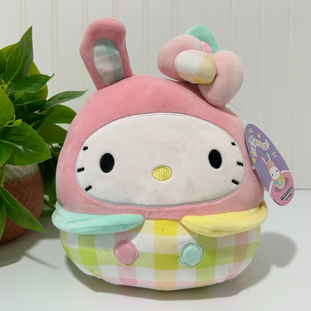 Hello Kitty 8”  Squishmallow Original | Sanrio Pastel Plush NWT